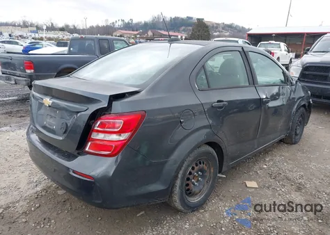 2017 Chevrolet Sonic Ls Auto z USA, uszkodzony, nr VIN 1G1JB5SH7H4151784